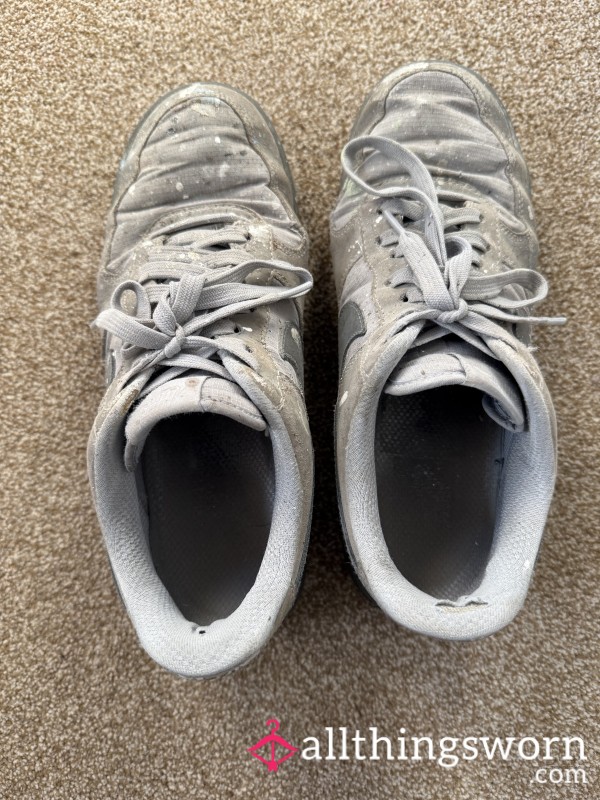 Dirty Sweaty Work Shoes