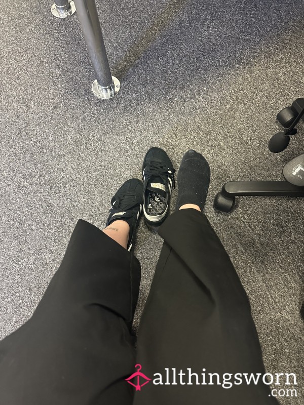 Dirty, Sweaty Work Socks After A Long Day