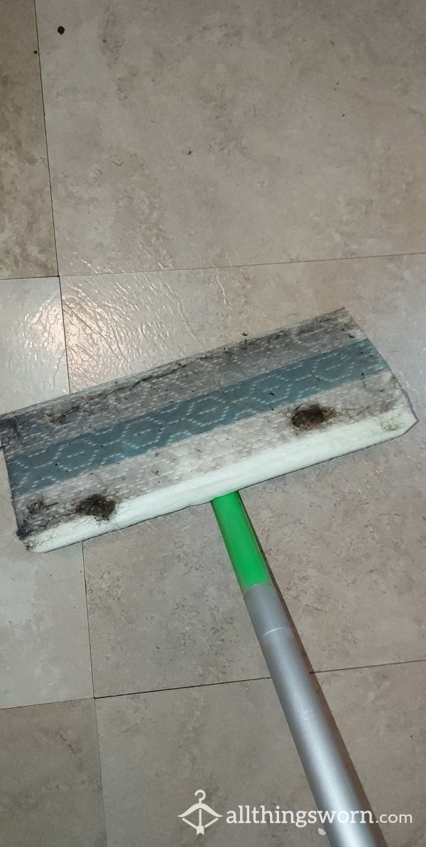 Dirty Swiffer Mop Pads