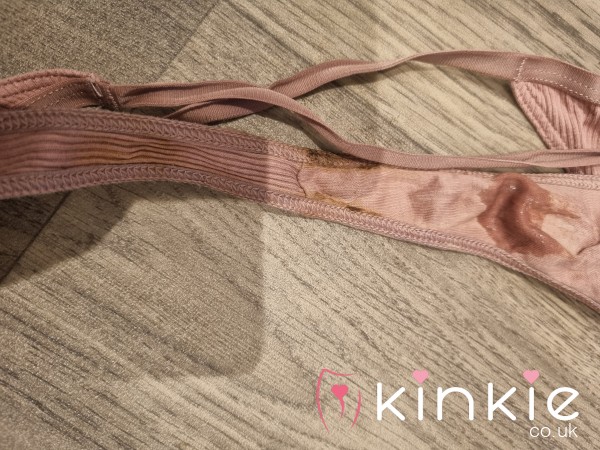 Dirty Thong Pic Says It All! 😈😋strong B*m Smell