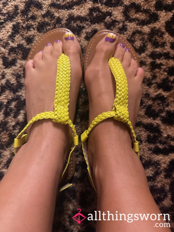 Dirty Thong Sandals Stinky Shoes