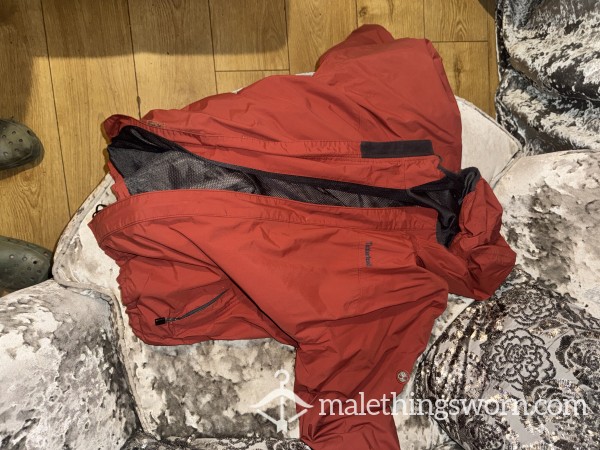 Dirty Timberland Rain Jacket