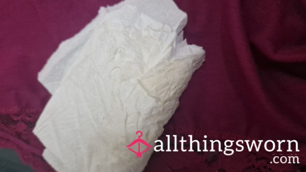 Dirty Tissue Used To Clean Myself Up After I Came 💋