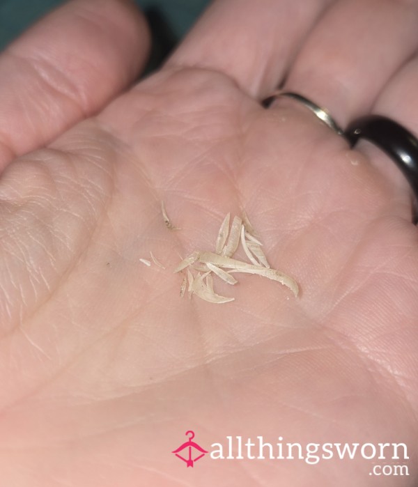 Dirty Toe Nail Clippings