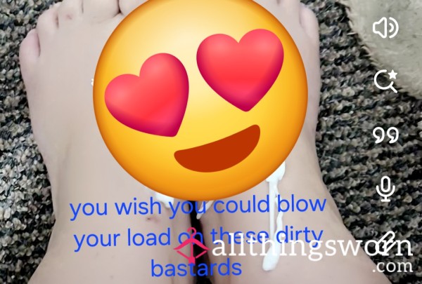 Dirty Toe Nails And Location You Wish It Was Your Loads The Filthy Grotty Things Which Toe You Putting In Your Mouth First Or Foot Wank?💦💦