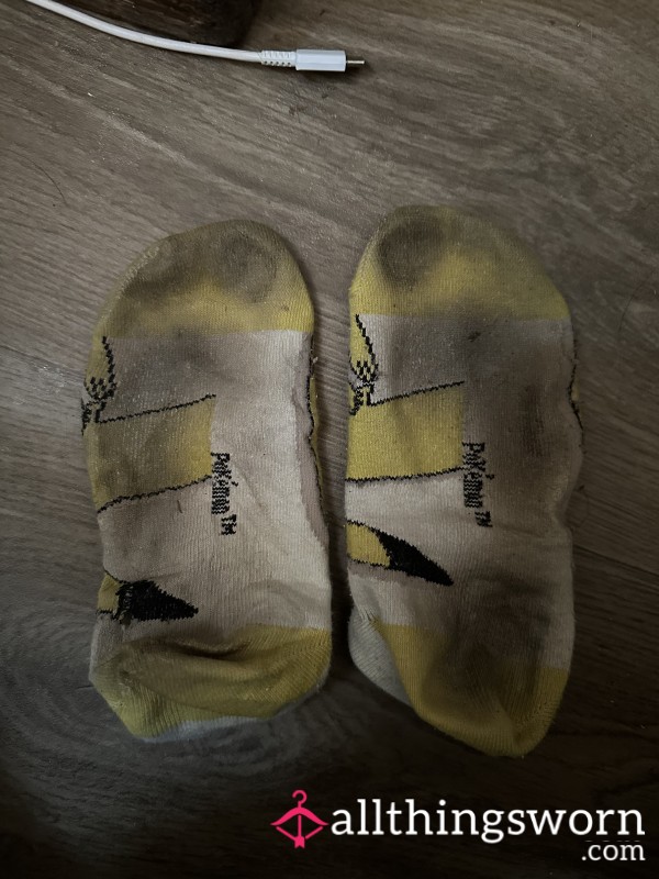 Dirty Toe Print Pokémon Socks