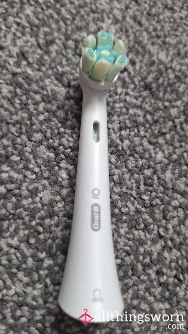 Dirty Tooth Brush Head With Sp*t!