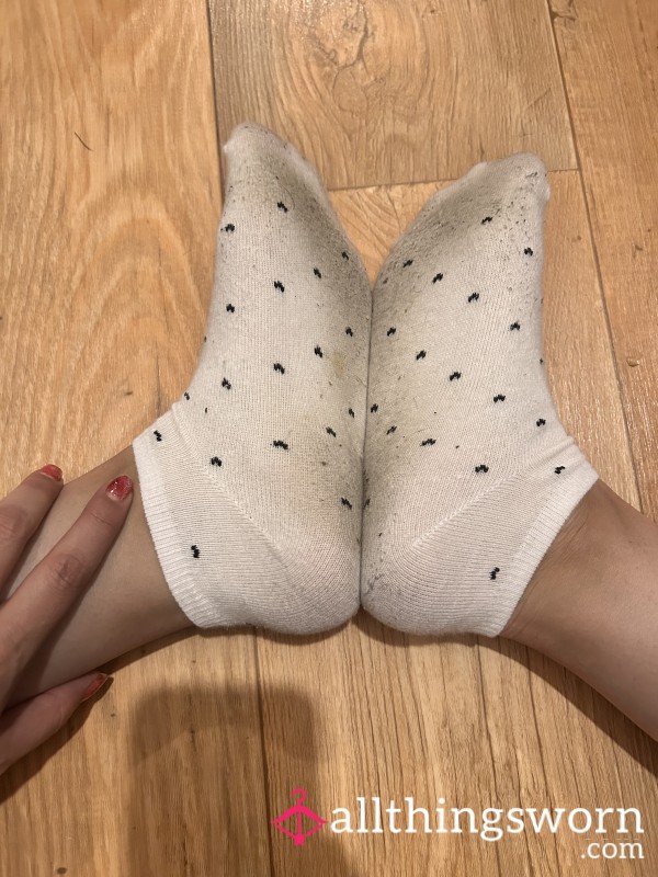 Dirty Trainer Socks Ready To Send