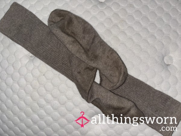 Dirty Under Knee Socks