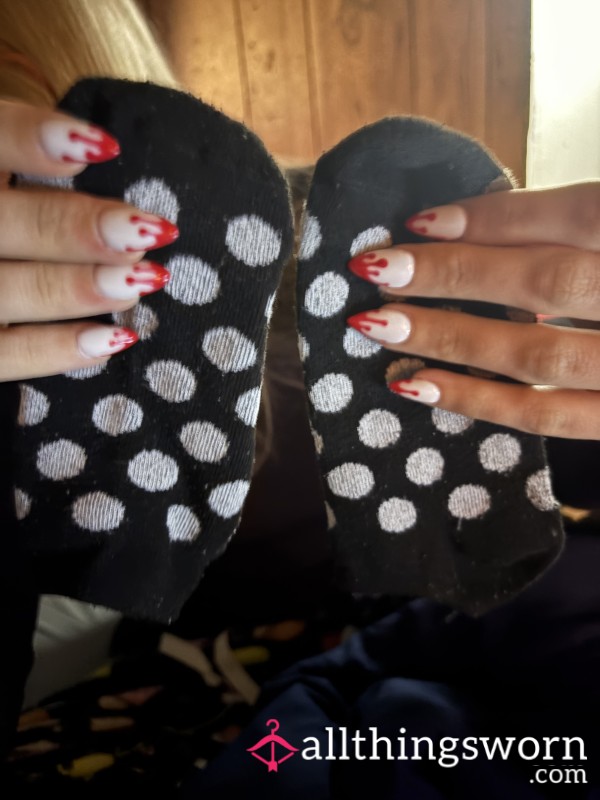 Dirty, Used, And Drenched In My Natural Aroma—Socks That Beg To Be Sniffed