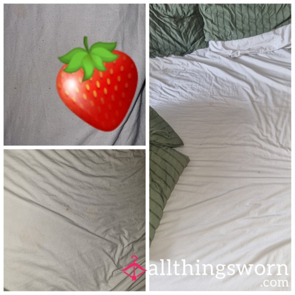 Dirty Used Bedsheets (full Set)
