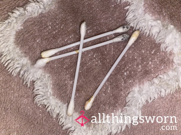 DIRTY USED COTTON PADS