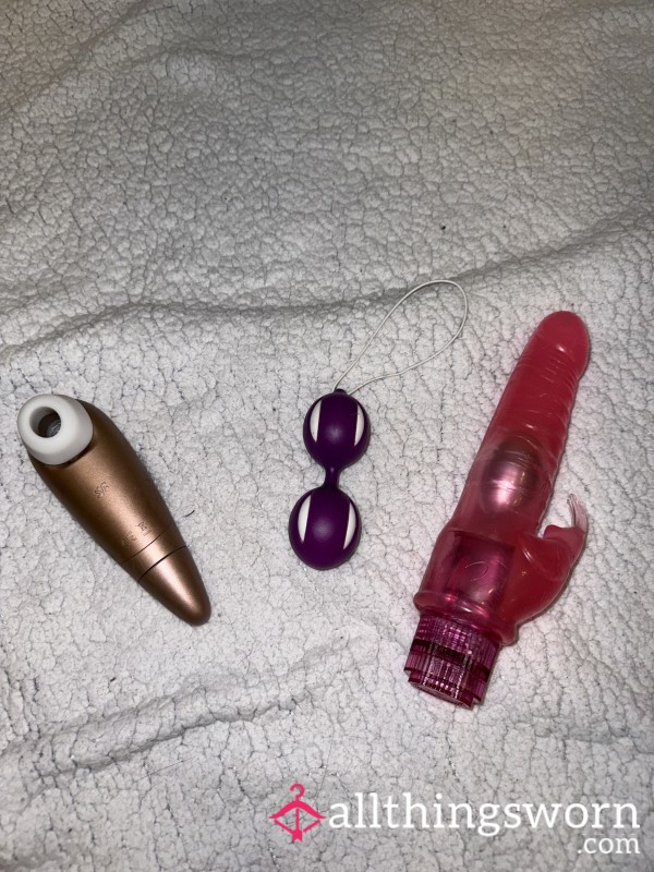 Dirty Used C*m Covered S** Toys