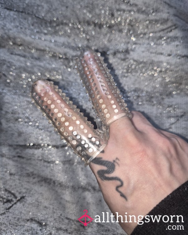 Dirty Used Silicone Double Finger Ma**ager Pu**y Finger S** Toy Japanese Asian Girl Fitness Model Tattooed Personal Trainer