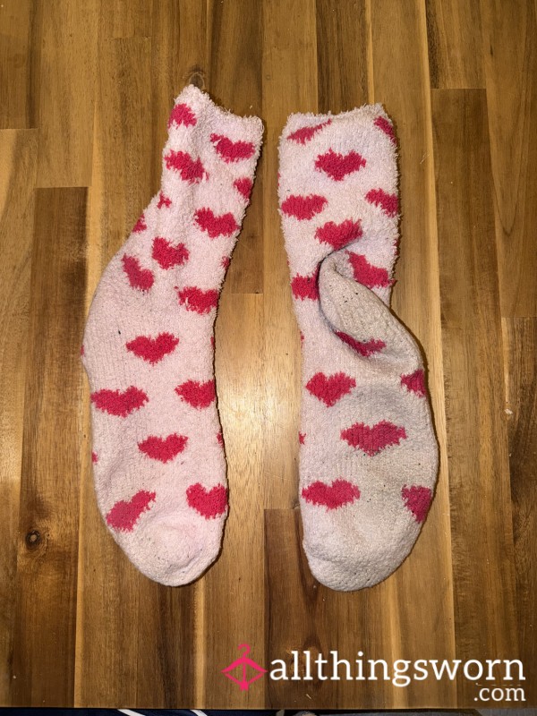 Dirty Used Fluffy Socks