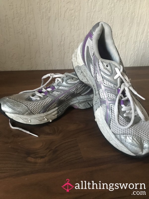 Dirty Used Gym Trainers