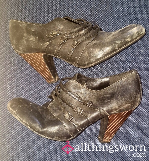 Dirty Used Hight Heeled Shoes