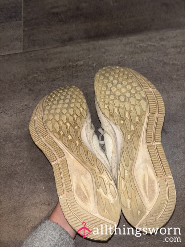 Dirty Used Running Shoes 400 Miles
