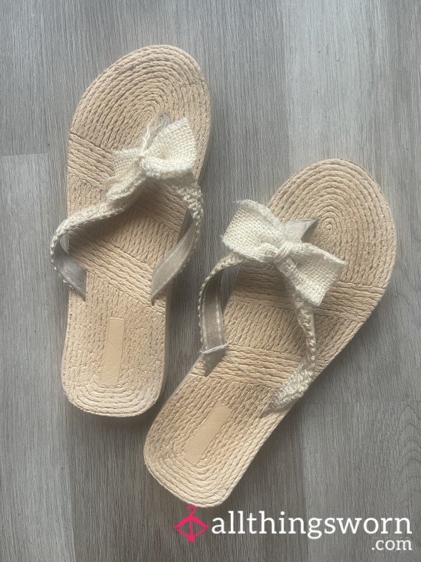 Dirty Used Thing Flip Flops