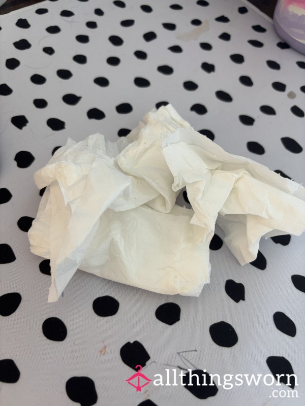 Dirty Used Tissues