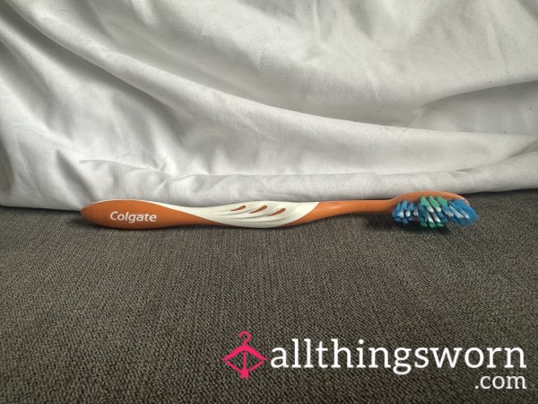 Dirty Used Tooth Brush