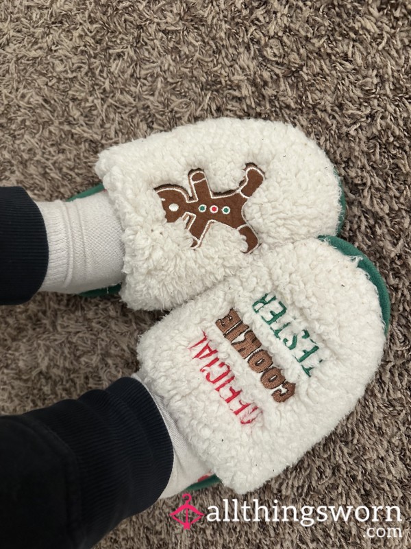 Dirty Very Scented Christmas Slippers