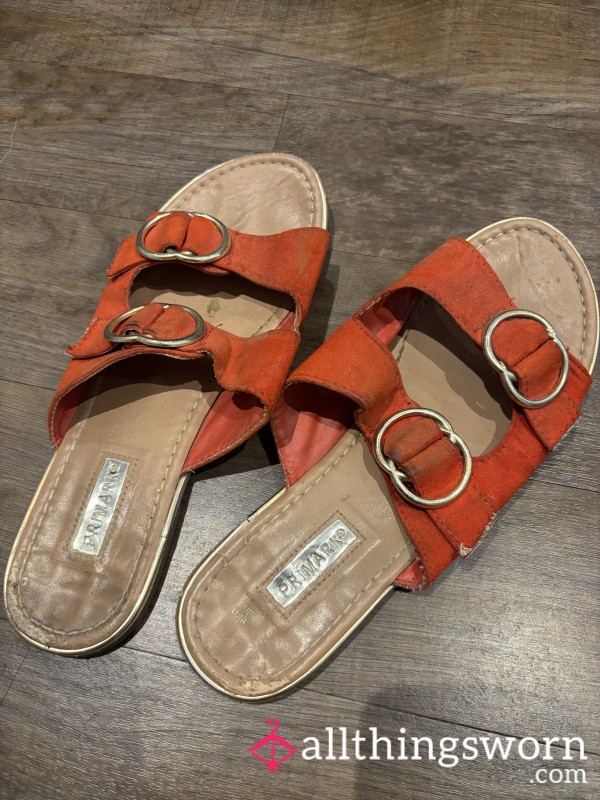 Dirty Very Worn Sandals