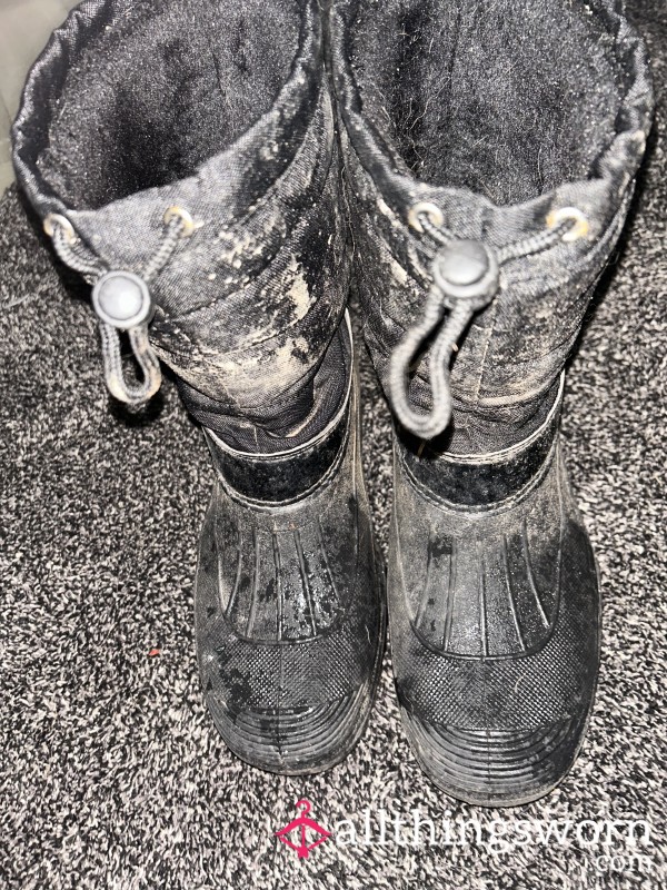 Dirty Walking Boots
