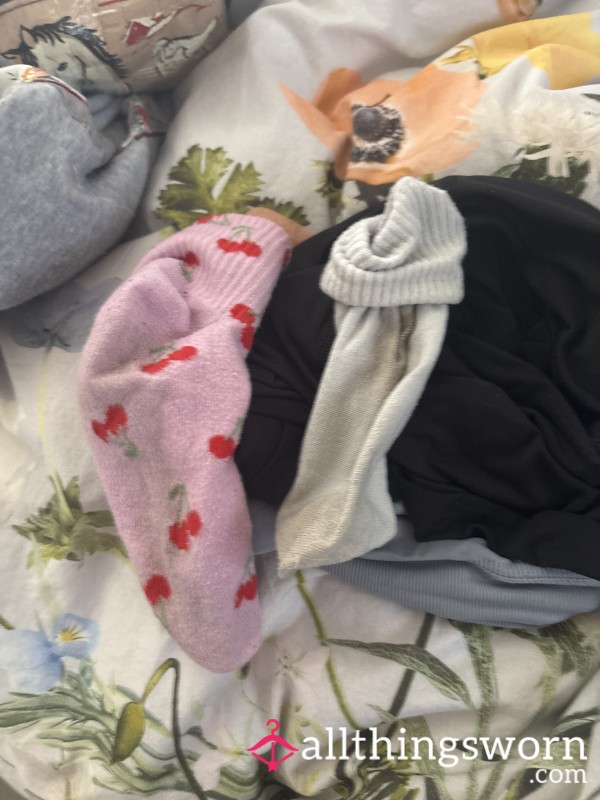 Dirty Week Old Gym Socks-