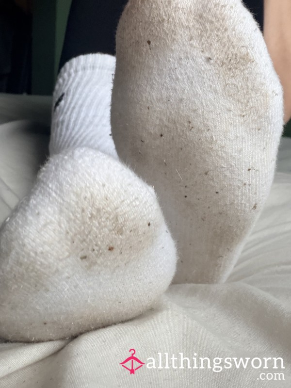 Dirty Well Worn New Balance Socks 🧦🫦