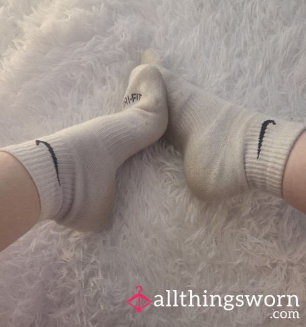 Dirty Well-Worn Nike Socks