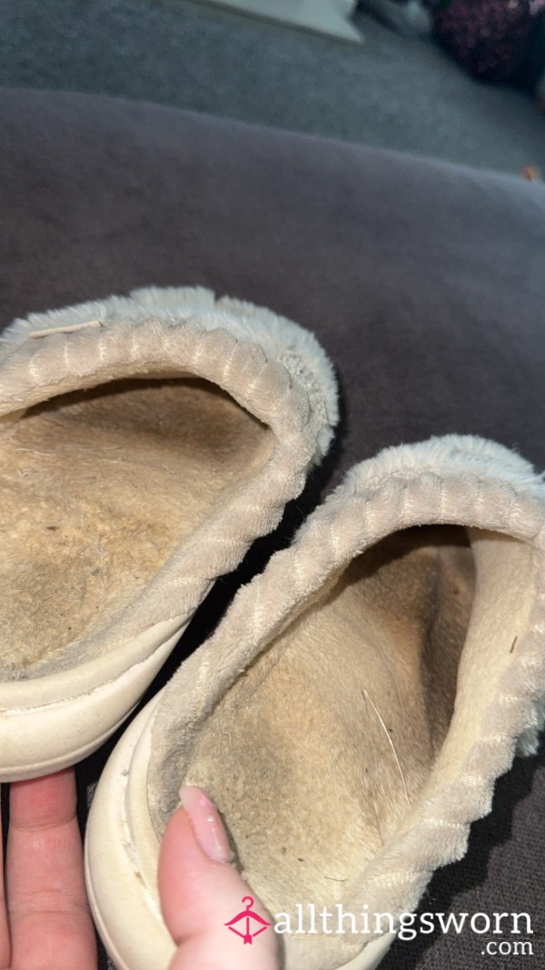 Dirty Well Worn Slippers
