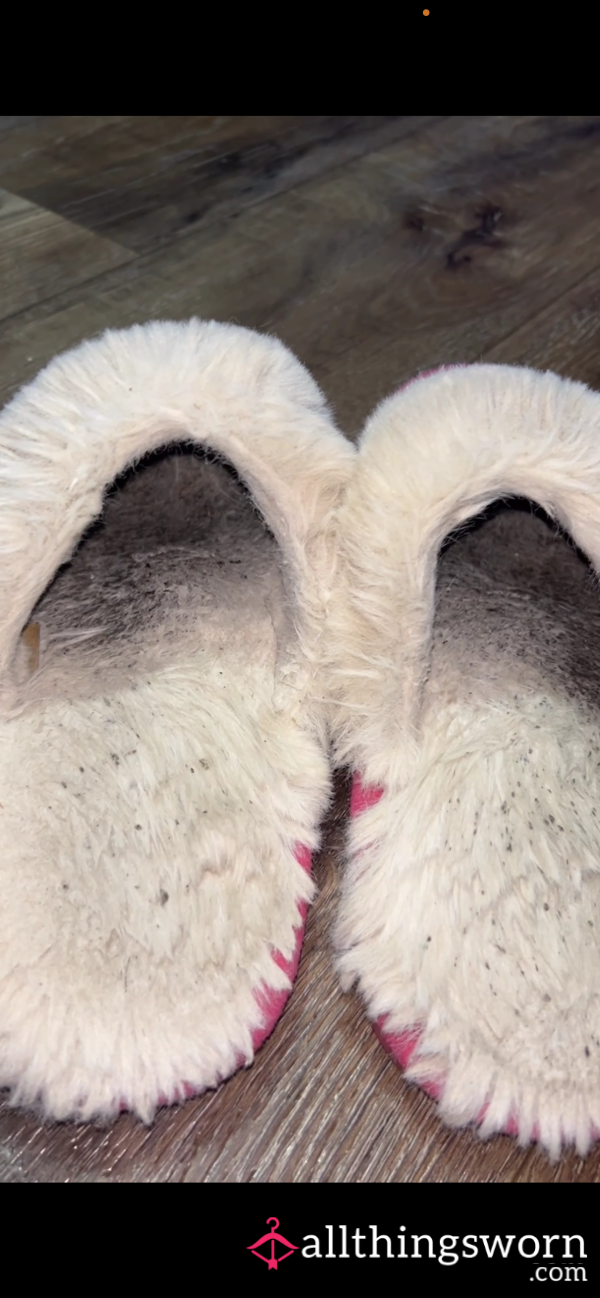 Dirty Well Worn Slippers