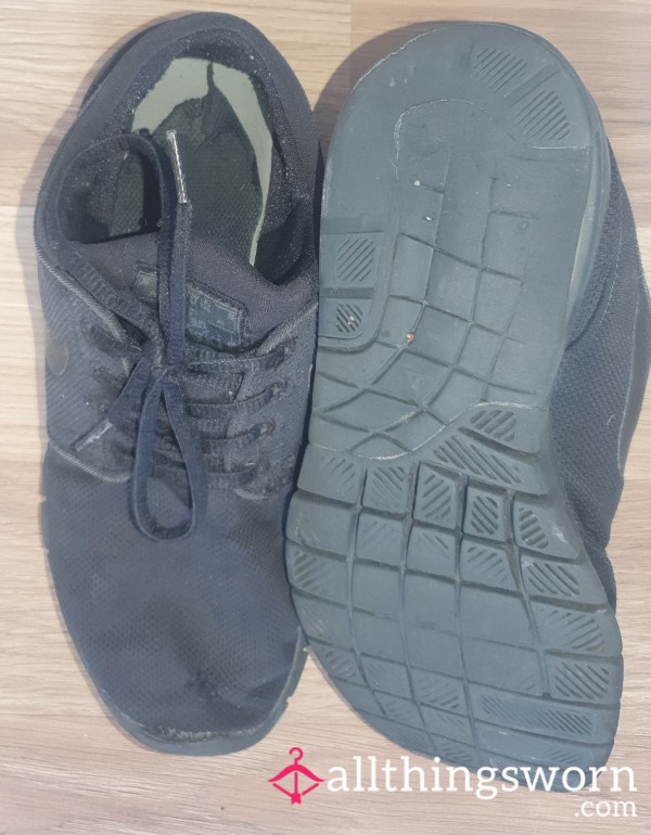 Dirty, Well Worn Trainers