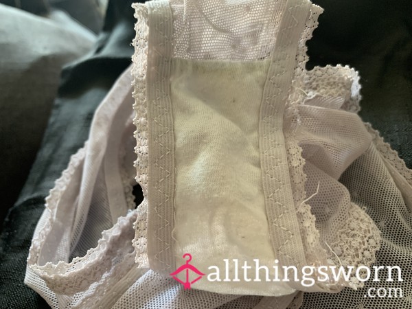 Dirty White And Old Panties