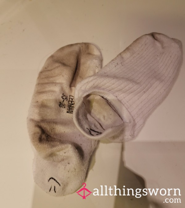 🤍 Dirty White Ankle Socks 🤍