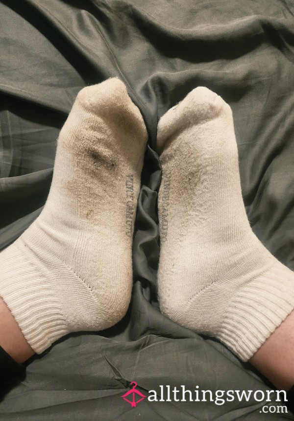 Dirty White Ankles Socks 🤍