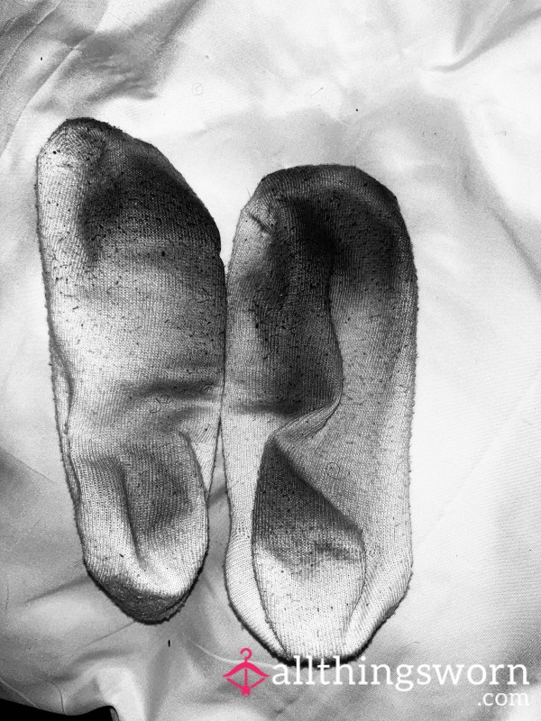Dirty “white” Gym Socks