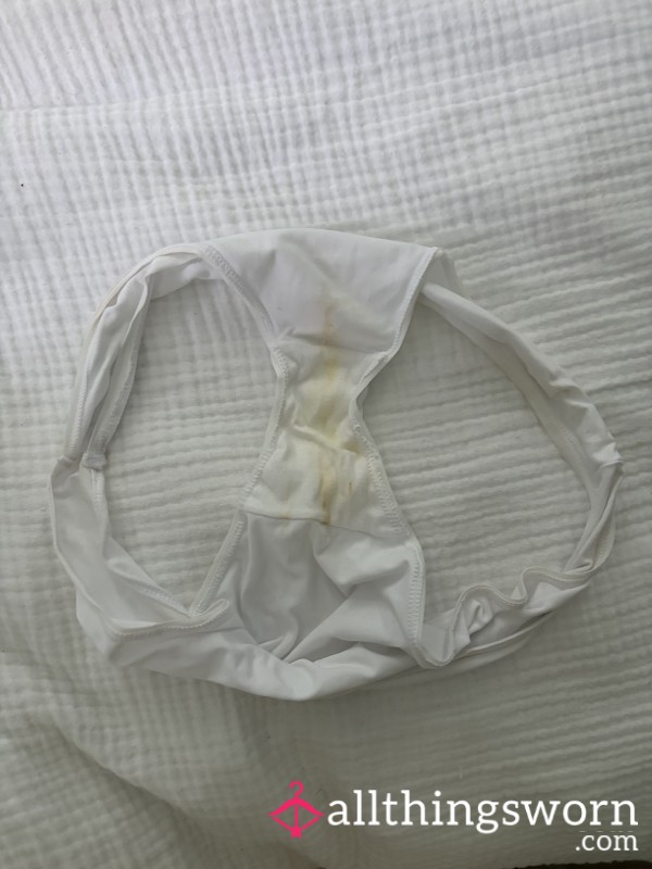 Dirty White Panties