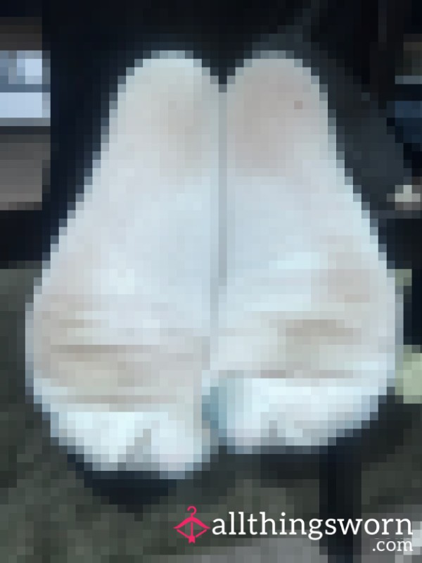 Dirty White Sock Pics 🧦
