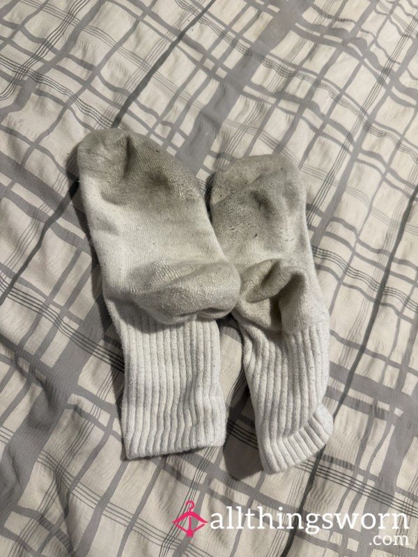 Dirty White Socks