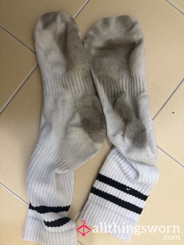 Dirty White Socks