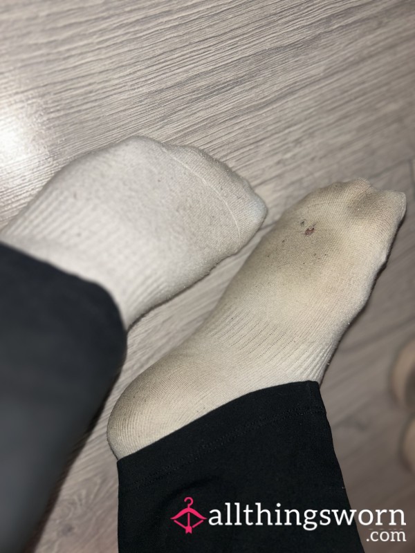 Dirty White Socks
