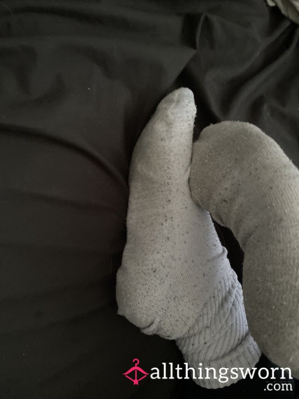 Dirty White Socks