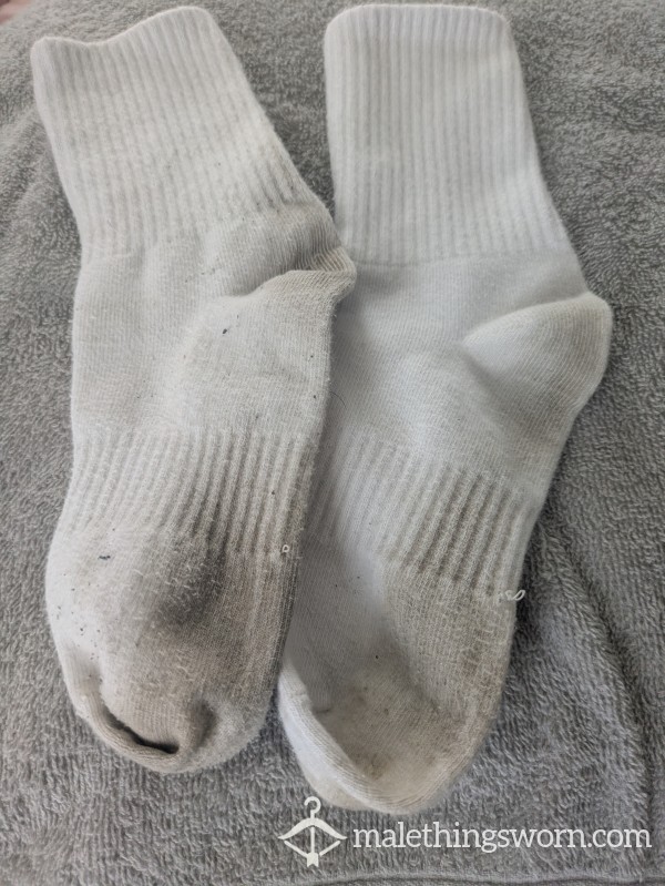 Dirty White Socks
