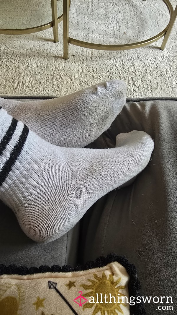 Dirty White Socks