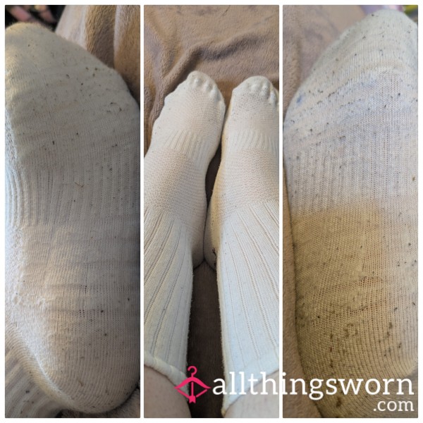 Dirty White Socks