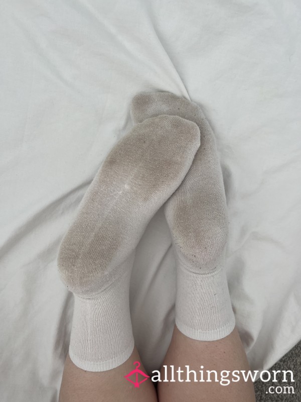 Dirty White Socks