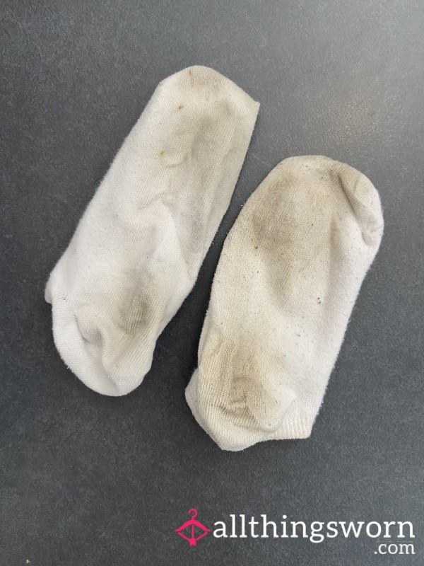 Dirty White Socks