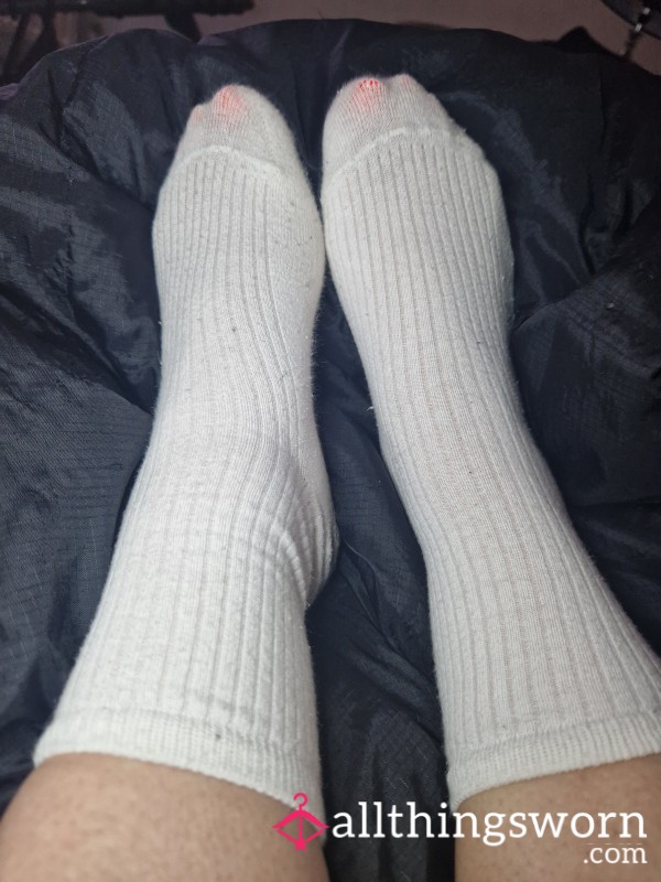 Dirty White Socks